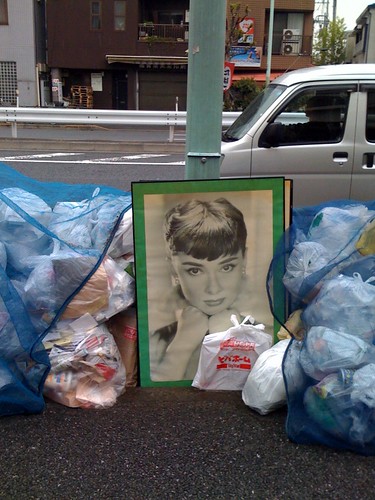 iphone photo 267: Angel at a garbage dump. Akabane Tokyo, Apr 2010