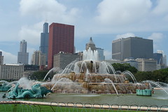 Buckingham Fountain, Grant Park, Chicago, Illinois, USA