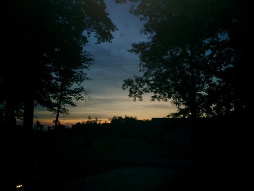 sunrise dark dawn