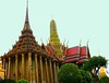THAILAND-Bangkok, im Wat Phra Kaeo , das königliche Pantheon  - 39