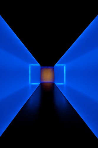 blue art museum texas tx houston tunnel installation fineartmuseum