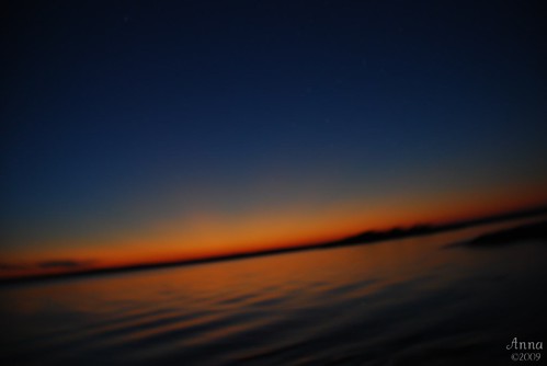 ocean sunset red sky water night evening nikon sweden dusk horizon nikkor karlskrona d80 18135mm