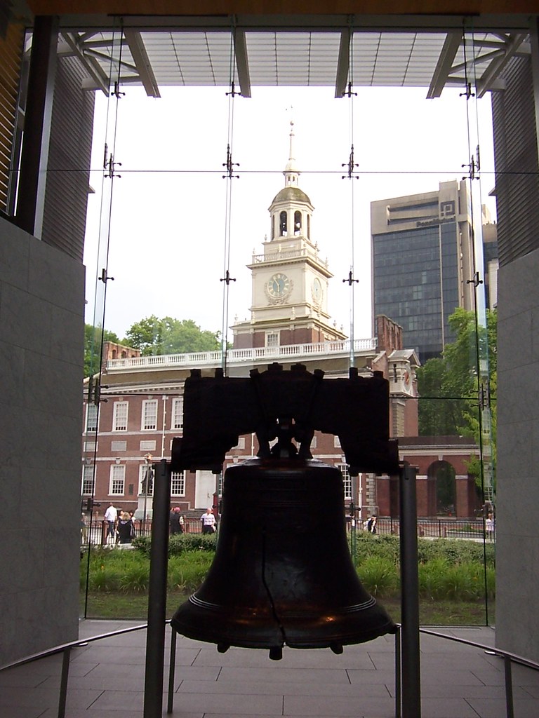 liberty bell + independence hall
