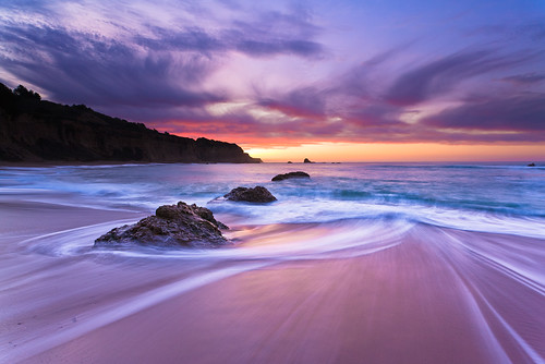 california usa beach sunrise seascapes greyhoundrock