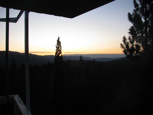 sunset lookout firelookout onemonthoff