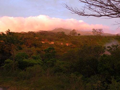 sunset vacation clouds costarica scenic rincondelavieja borinquen