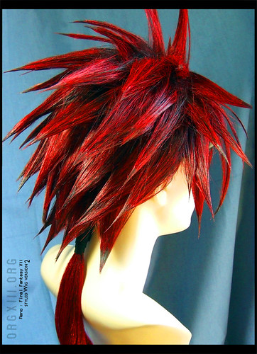 red hair costume cosplay wig wigs reno finalfantasy costuming turks ff7 finalfantasyvii ffvii ff7ac 813 adventchildren saeru orgxiiiorg renowig2
