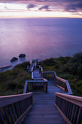 ocean sunset beach water stairs marthas vineyard nikon rocks purple ryan massachusetts cyan magenta atlantic sound marthasvineyard atlanticocean 2009 vineyardsound southen ryansouthen d700 nikond700