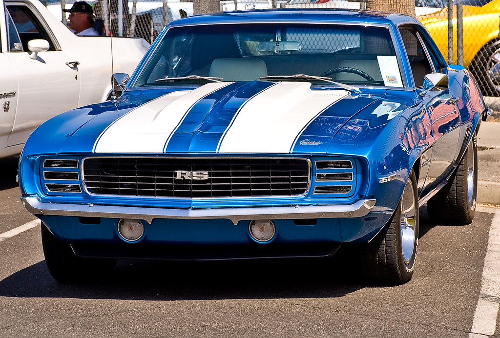 1969 Camaro Blue