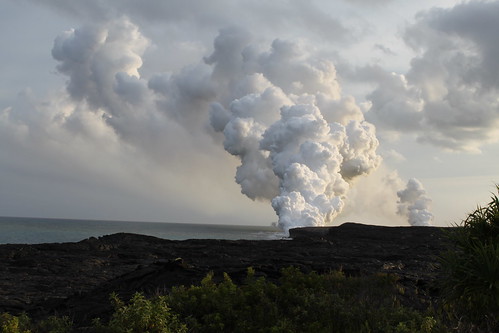 usa kalapana volcano hawaii unitedstates pahoa bigisland volcanoes kapaahu lavaviewing kilaueaeruption hawaiijuly2009