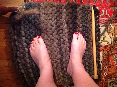 How many feet are in a skein of yarn?
