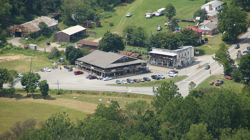 camping harpers buildings observation restaurant town store view parking lot peak august aerial deck westvirginia vista crossroads 2009 senecarocks yokums