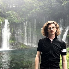 Maybe my next avatar pic. At Shirai Ito waterfalls.