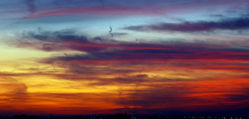 morning blue light red sky orange colors sunrise skyscape dawn nikon colours spectrum canvas nikkor d80 nikond80