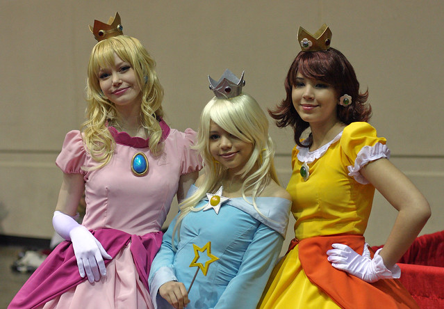 Three Princesses found at MegaCon 2010 in Orlando, Florida. By Sam Howzit
