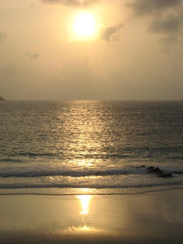 light sunset sea water waves malaysia pulau redang