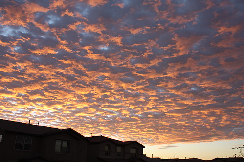morning arizona sky sunrise fire tucson az marana