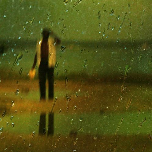 road man blur color green art window water rain photography moments solitude alone artistic dominicanrepublic dirt capture feelings artlibre aplusphoto artlibres hourofthesoul michellebrea photodistorzija4