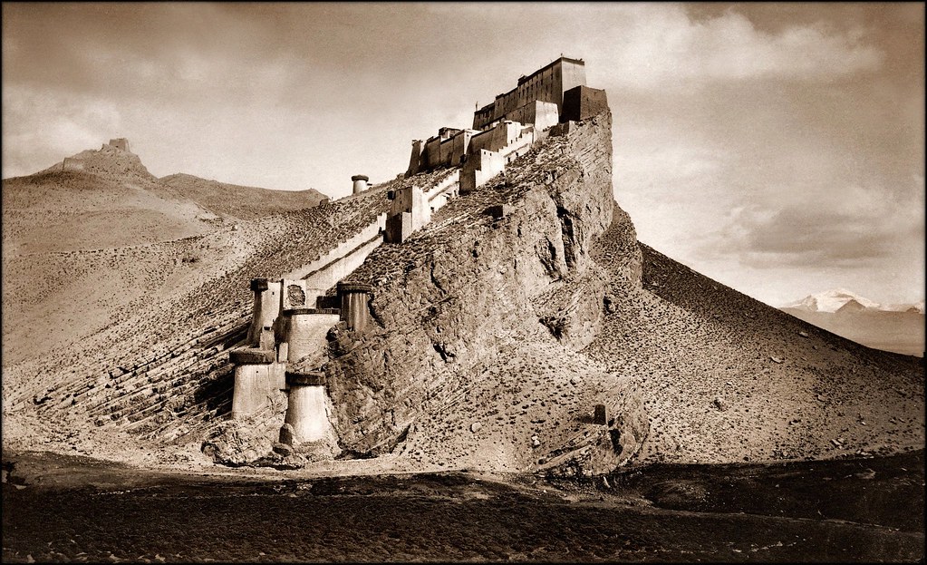 Kampa Dzong, Tibet [1904] John C. White [RESTORED]