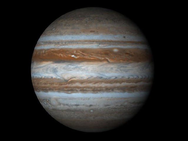 Jupiter, the LARGEST planet