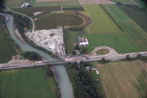 construction roundabout aerial dat lynden riverroad guidemeridian nooksackriver stateroute539