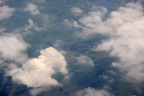 netherlands view aerial overijssel blokzijl img4715