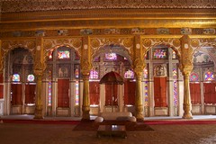 Room inside palace complex at Mehrangarh