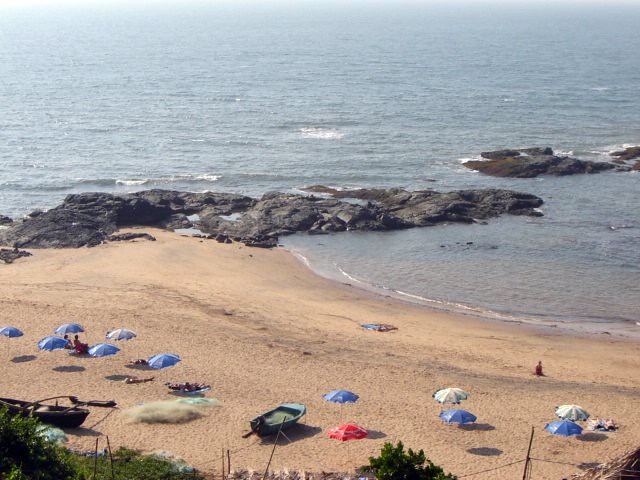 Anjuna beach, Goa