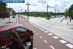 Kruispunt Lonnekerspoorweg en Roomweg te Enschede