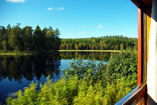 railroad sky tree water museum train pentax sweden dalsland åmål k200d jååj
