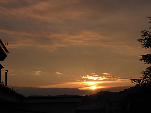 sunset sky sun clouds italia tramonto nuvole cielo sole