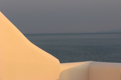 light sunset sea golden greece