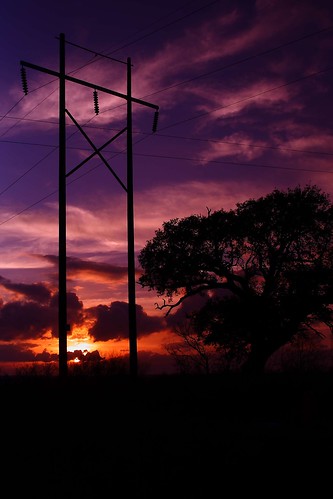 sunset cloud rural texas sillouette powerline fayetteville lagrange canonrebelxti