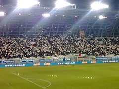 Supporters grenoblois lors de Grenoble 0-0 PSG