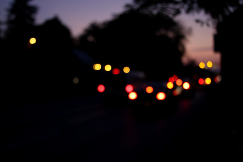 sunset blur cars lights evening focus dof dusk michigan depthoffield eastlansing