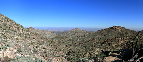 arizona panorama phoenix hiking sonorandesert hugin whitetankmountains mesquitetrail