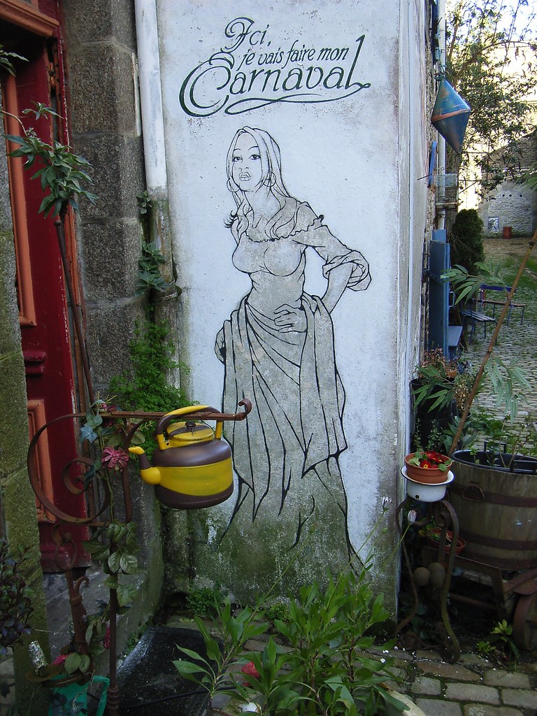 Rue de Saint-Malo : fresque
