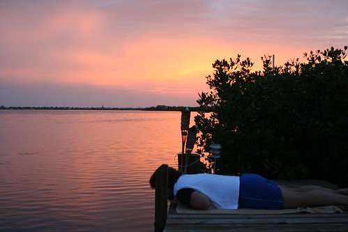 cudjoekey sunset dock floridakeys cudjoebay