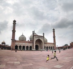 Delhi - Grande Mosquée - 28-07-2009 - 13h49
