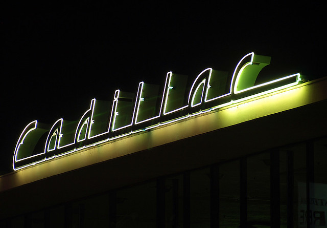 Neon Cadillac