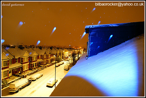 London Snow Storm, 2-2-09...