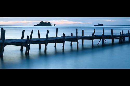 sunset indonesia island atardecer islands bay long exposure harbour retreat sulawesi togean tamini togian elosoenpersona