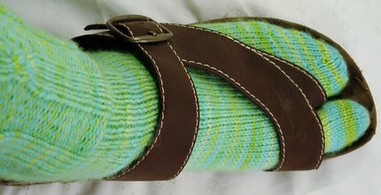 toe-up sock pattern generator - indigirl: stylish knits, modern