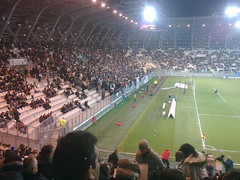 Le stade des Alpes lors de Grenoble 0-0 PSG