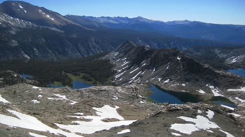 california panorama snow lakes basin sierra backpacking whitney 4thofjuly mineralking