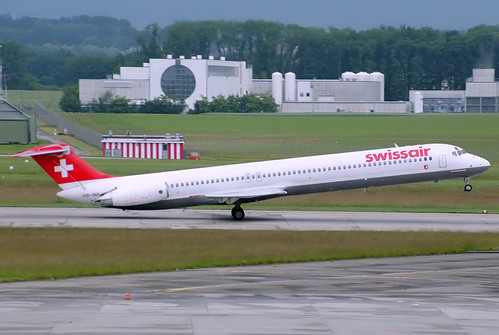 Swissair MD-81 HB-INE GVA 12/06/1995