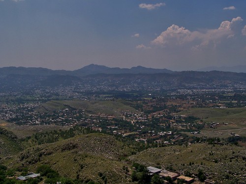 View of Abbottabad, NWFP, Pakistan - June 2009