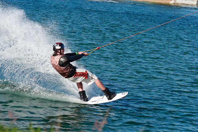 Wakeboarding looks fun! | This guy did a bunch of tricks. I … | Flickr ...