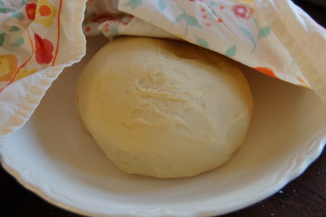 Pasta dough resting (a very important step)