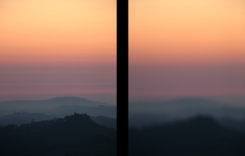 sunrise landscape dawn alba paesaggio daybreak ferragosto smerillo